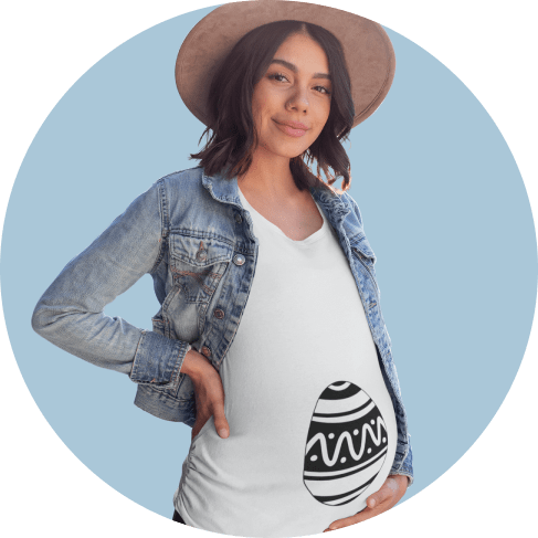Easter Maternity T-Shirt5