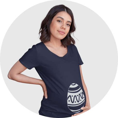 Easter Maternity T-Shirt1