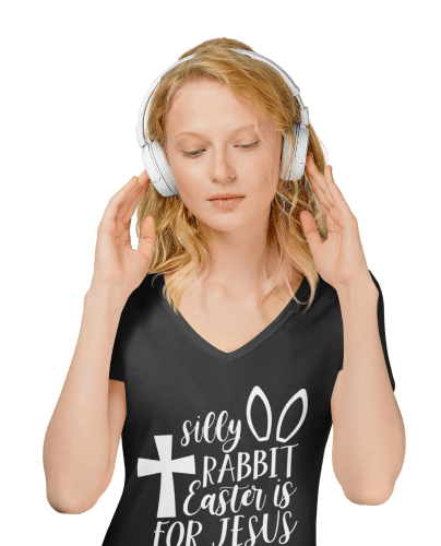 Silly Rabbit Easter Is for Jesus T-Shirt3