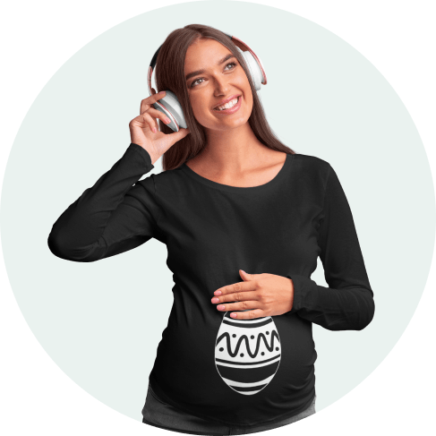 Easter Maternity T-Shirt4