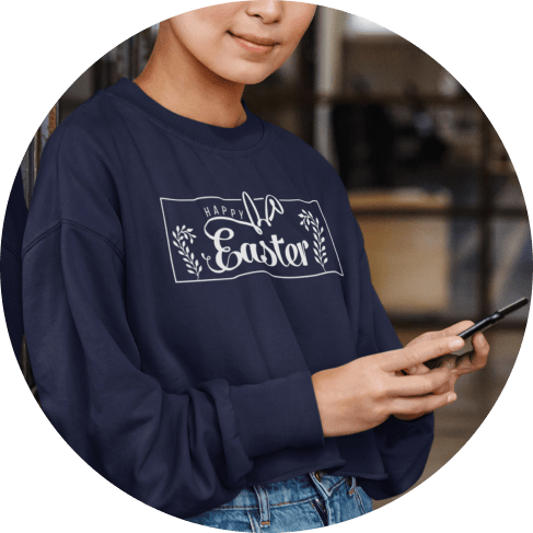 Easter Graphic Sweatshirt