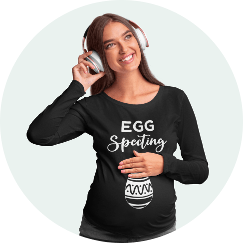 Easter Pregnancy T-Shirt4