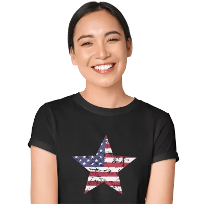 Women's Patriotic T-Shirt