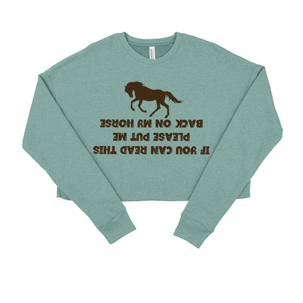 Women’s Cropped Fleece If You Can Read This Sweatshirt – Funny Sweatshirts for Women Chándal para Mujer Women's Cropped Fleece If You Can Read This Sweatshirt - Funny Sweatshirts for Women Chándal para Mujer