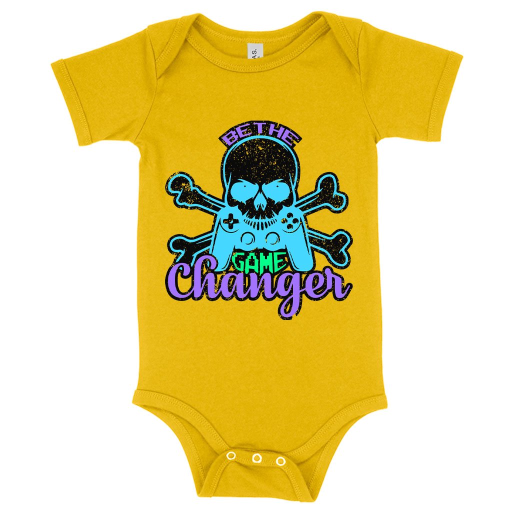 Baby Jersey Be The Game Changer Onesie – Gaming Onesies