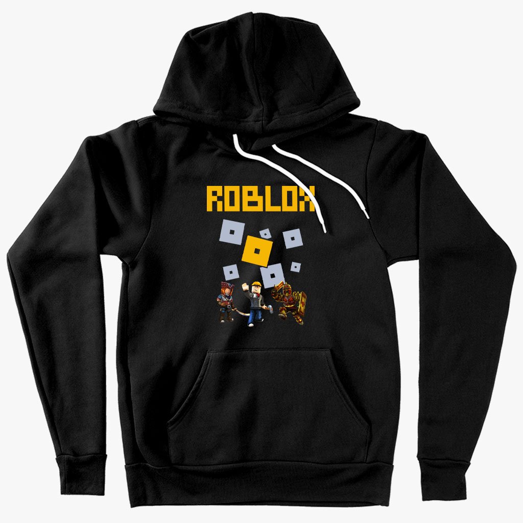 Sponge Fleece Funny Roblox Hoodie - Roblox Characters Hoodie