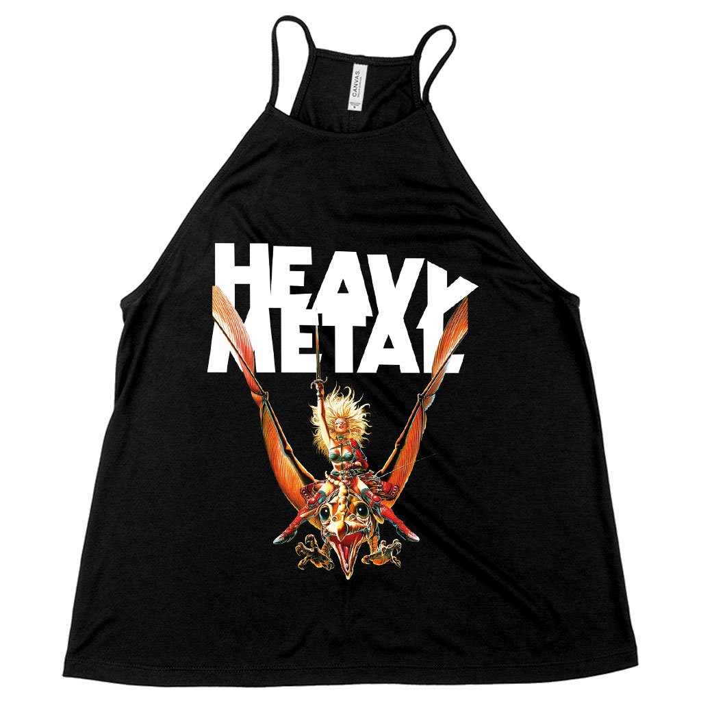 Women’s Flowy High Neck Heavy Metal Movie Tank – Sci-Fi Movie Tank Other MADE IN USA Brands Sci-Fi Collection Women's Flowy High Neck Heavy Metal Movie Tank - Sci-Fi Movie Tank Other MADE IN USA Brands Sci-Fi Collection