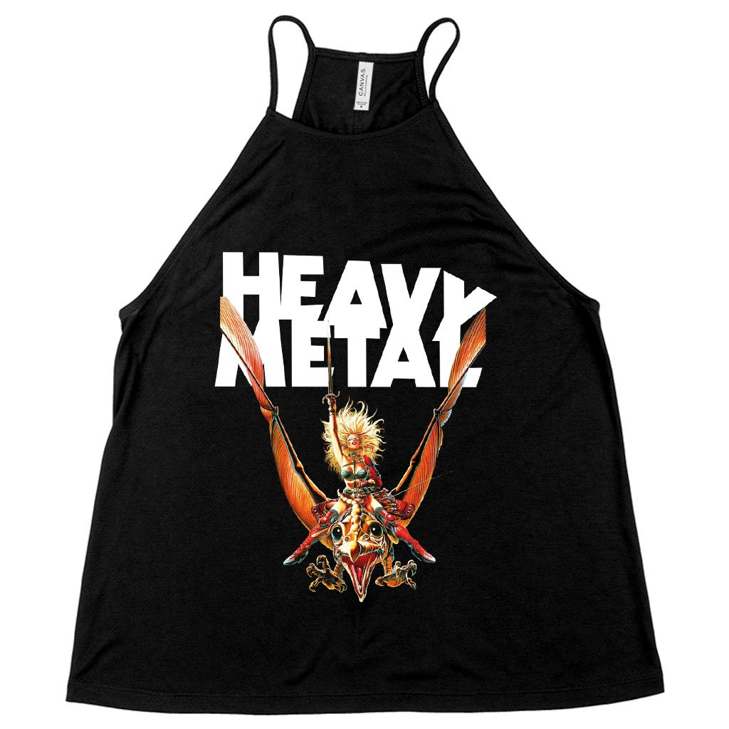 Women’s Flowy High Neck Heavy Metal Movie Tank – Sci-Fi Movie Tank Other MADE IN USA Brands Sci-Fi Collection Women's Flowy High Neck Heavy Metal Movie Tank - Sci-Fi Movie Tank Other MADE IN USA Brands Sci-Fi Collection