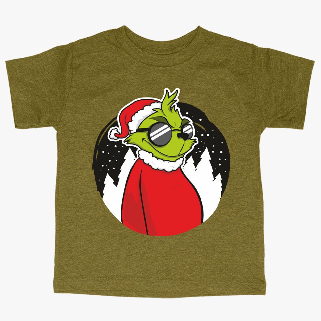 Triblend Toddler Grinch T-Shirt - Christmas Funny T-Shirt