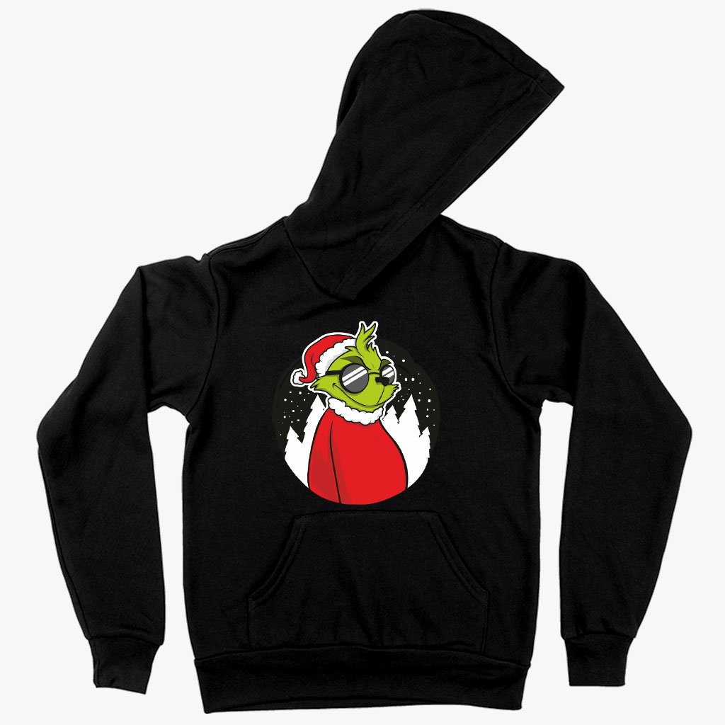 Kids' Sponge Fleece Grinch Hoodie - Christmas Funny Hoodie