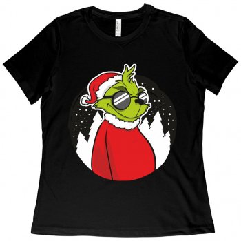 Alternative view of Women's Grinch T-Shirt - Christmas Funny T-Shirt