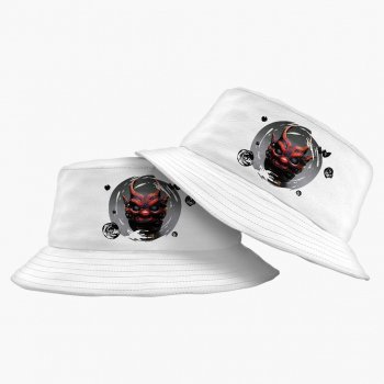Nature Guitar Print Bucket Hat – Music Themed Hat – Guitar Tree Bucket Hat
