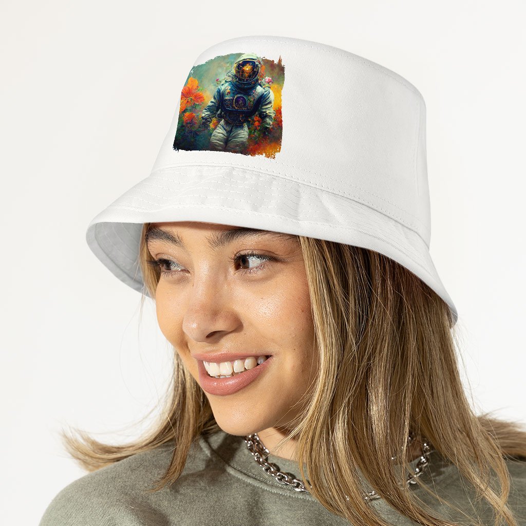 Astronaut Colors Bucket Hat – Fantasy Hat – Graphic Bucket Hat | Shopamericaio