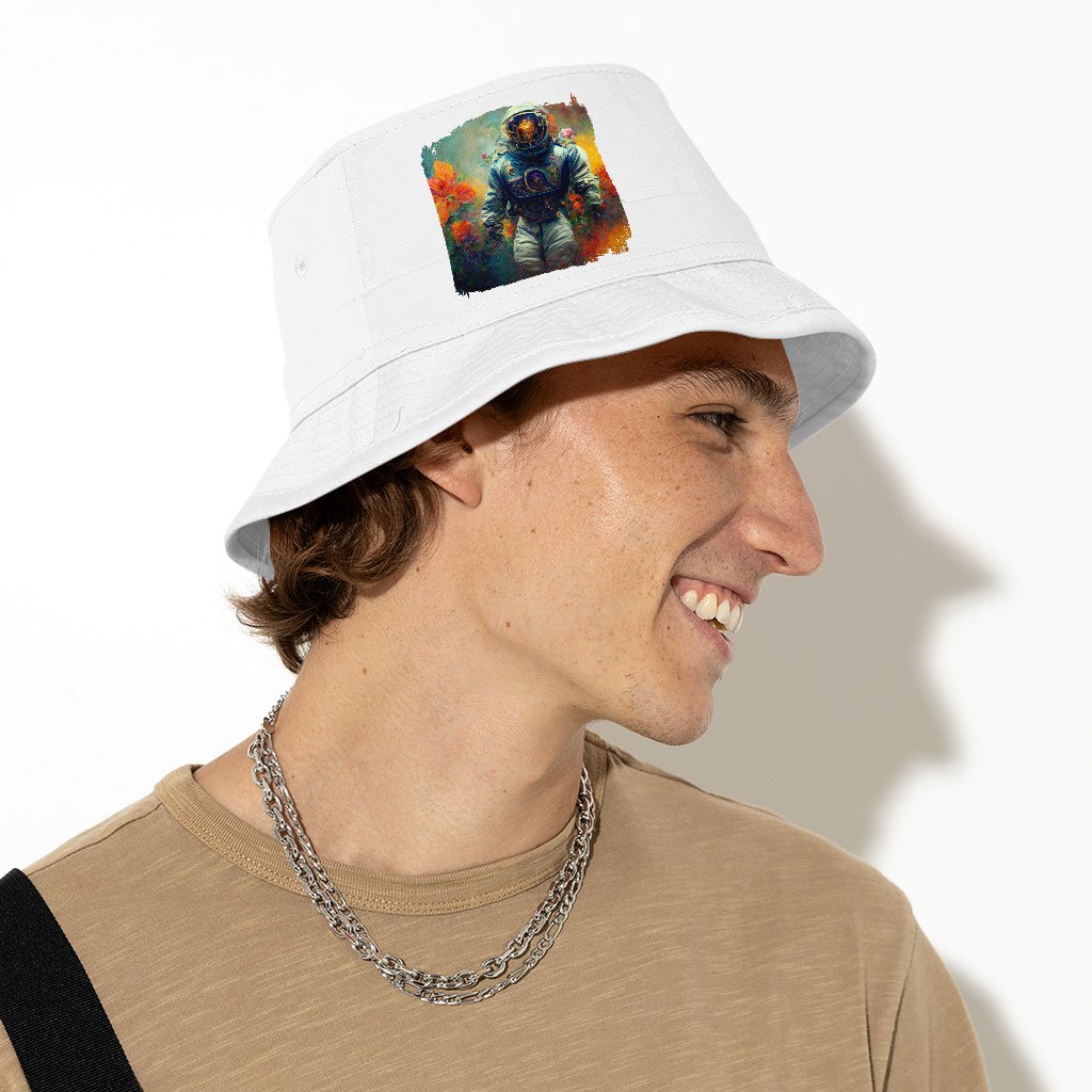 Astronaut Colors Bucket Hat – Fantasy Hat – Graphic Bucket Hat | Shopamericaio