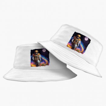 Nature Guitar Print Bucket Hat – Music Themed Hat – Guitar Tree Bucket Hat