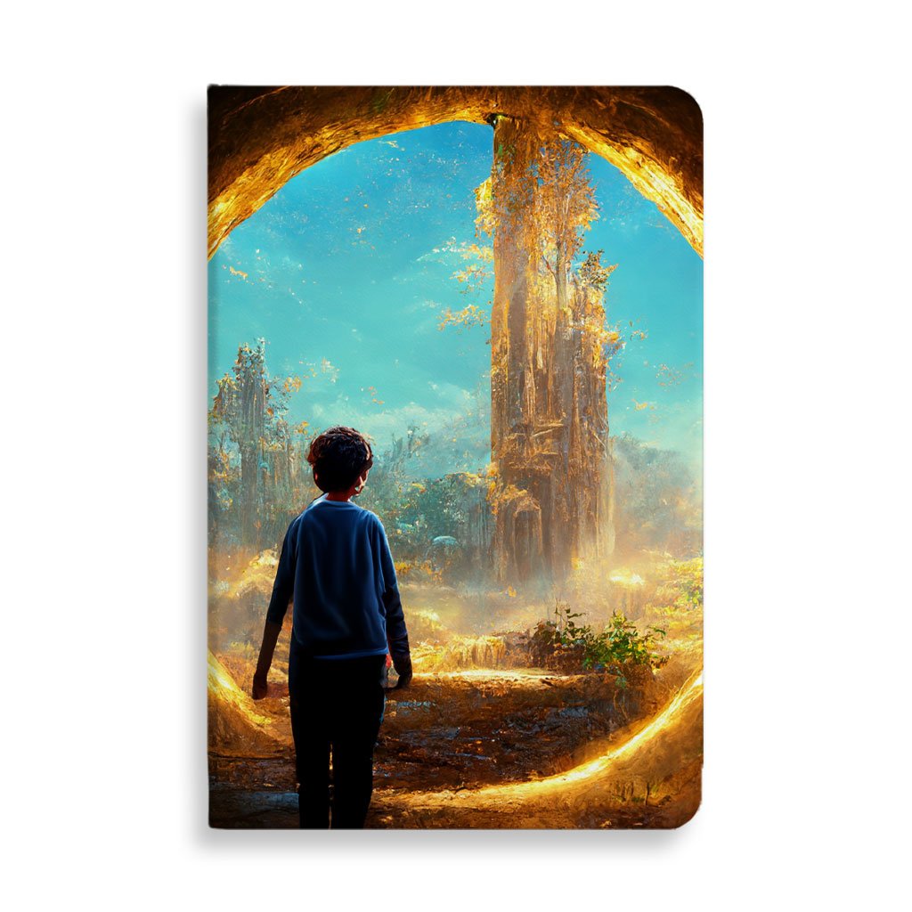 Mystical Fantasy World Art Journal – Landscape Notebook – Magic Journal