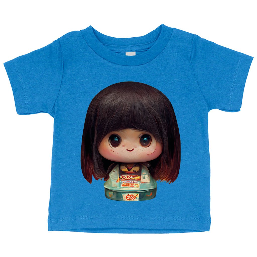 Girl Print Baby Jersey T-Shirt – Japanese Baby T-Cute T | Shopamericaio