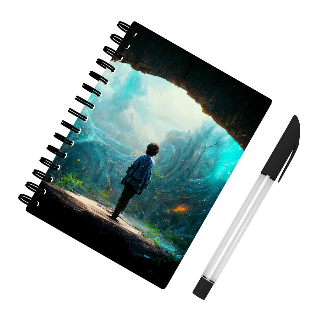 Dream World Fantasy Art Spiral Notebook – Nature Notebook – Landscape Notebook