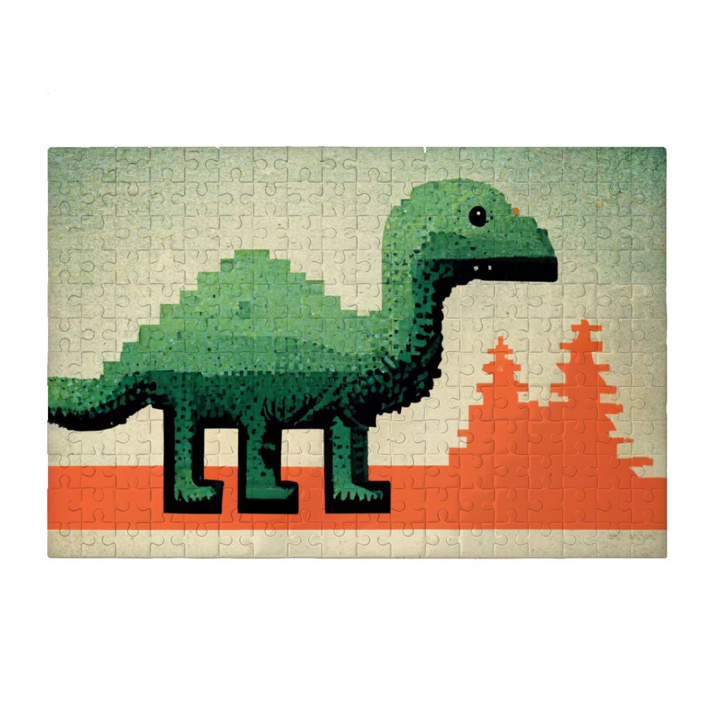 Dino Puzzles – Pixel Jigsaw Puzzle – Graphic Puzzles | Cute Dinosaur Sippy Cup