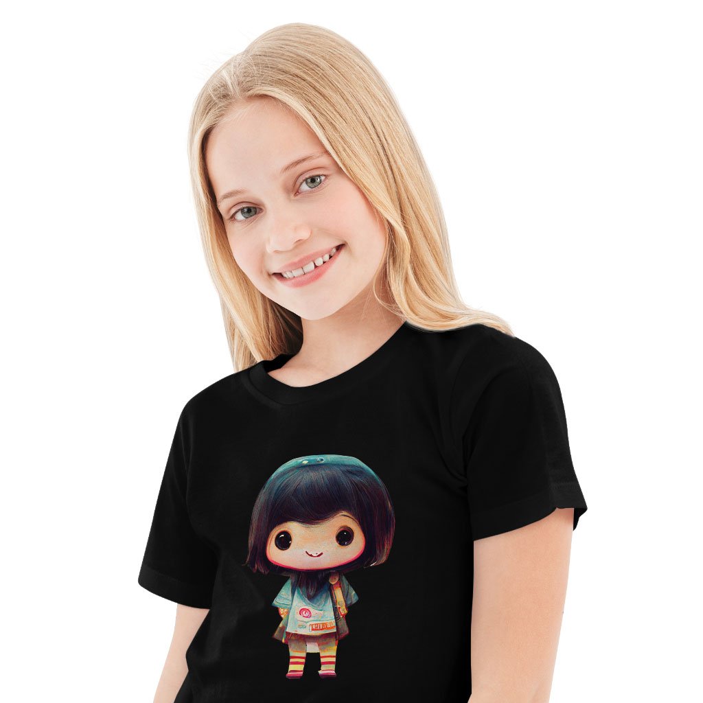Kawaii Anime Kids’ T-Shirt – Japanese T | Kawaii Baby Girl Toddler T-Shirt