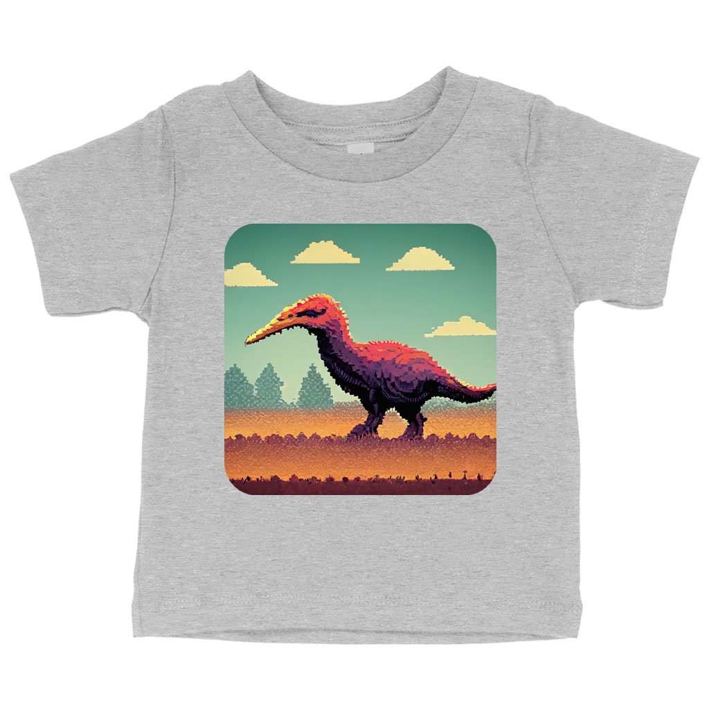 Cute Dinosaur Baby Jersey T-Shirt – Dino Baby T-Printed T | Shopamericaio