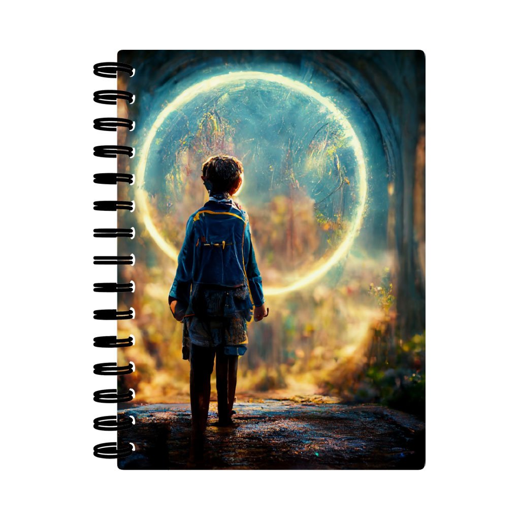 Fantasy World Art Spiral Notebook – Magic Notebook – Nature Notebook