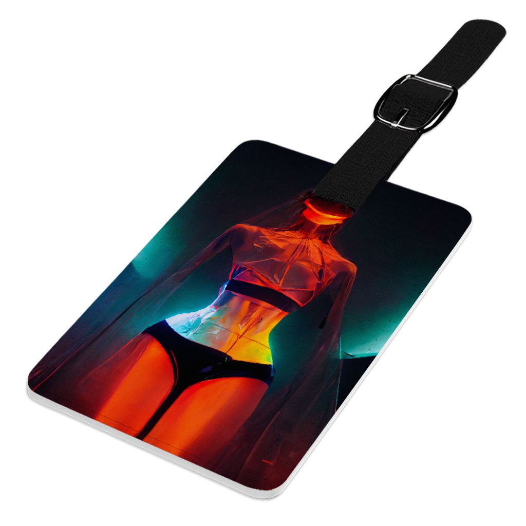 Sci Fi Supermodel Art Luggage – Fantasy Travel Bag – Silhouette Luggage