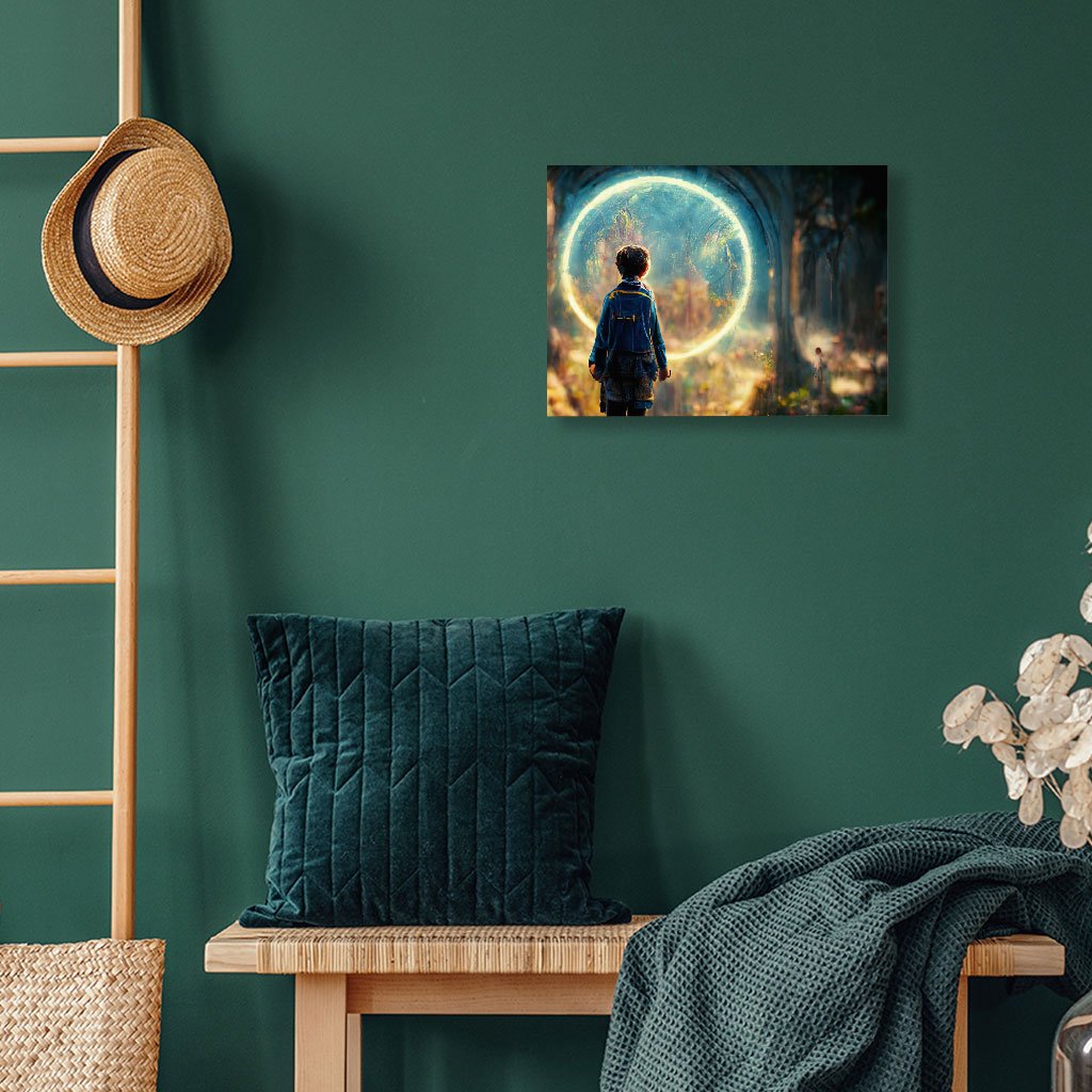 Fantasy World Art Wall Picture – Magic Stretched Canvas – Nature Wall Art
