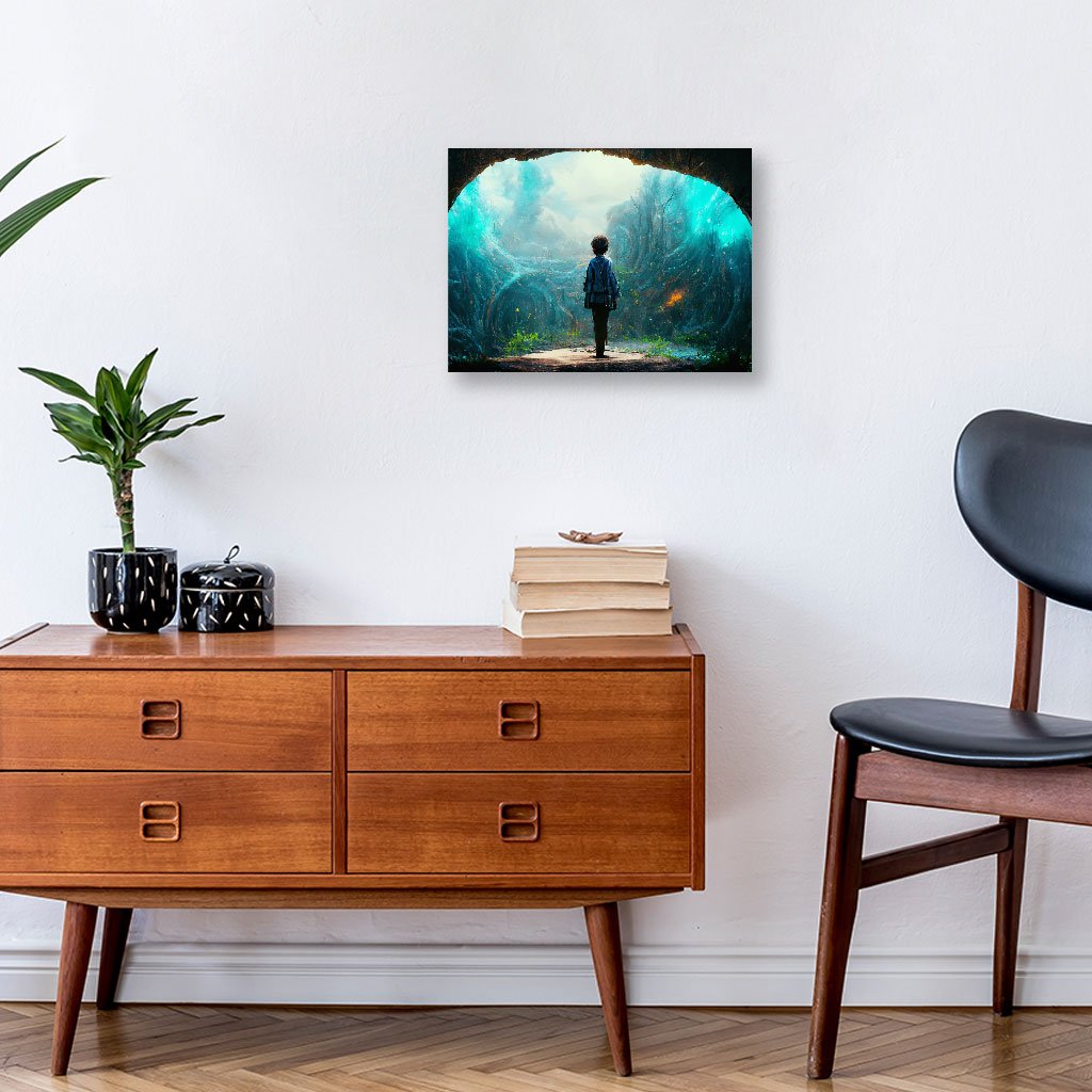 Dream World Fantasy Art Wall Picture – Nature Stretched Canvas | Shopamericaio