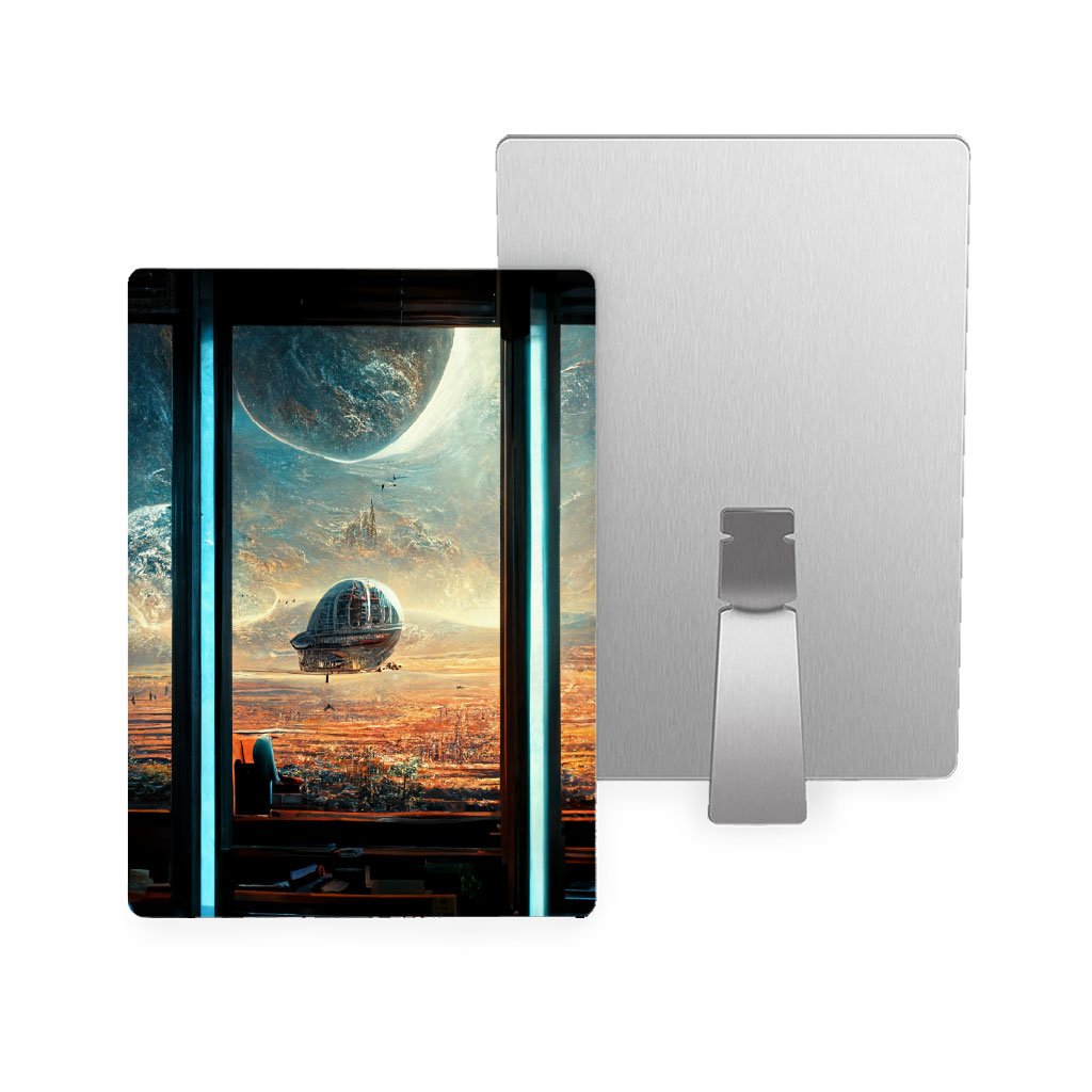 Future City Art Metal Photo Prints – Printed Decor Picture – Cool Decor Picture