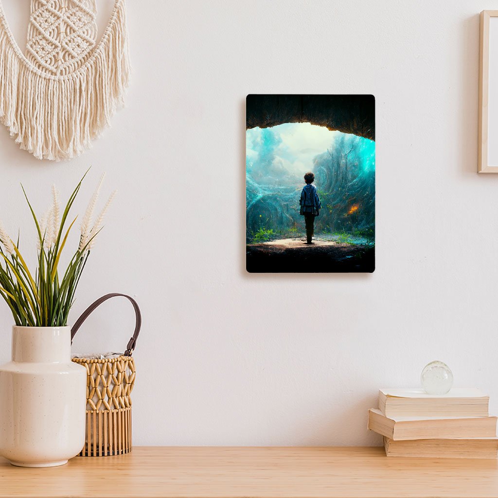 Dream World Fantasy Art Metal Photo Prints – Nature Decor Picture