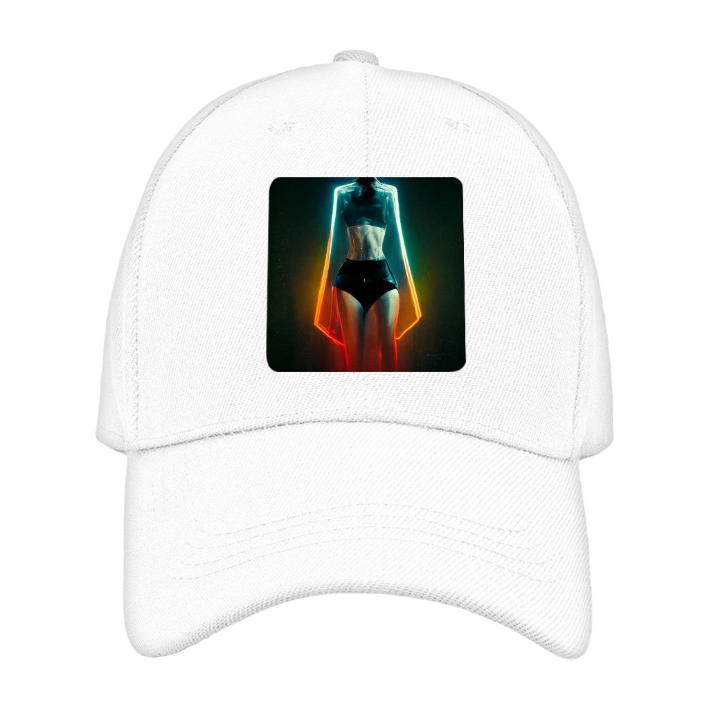 Cyberpunk Supermodel Character Art Hat Patches – Futuristic Patches