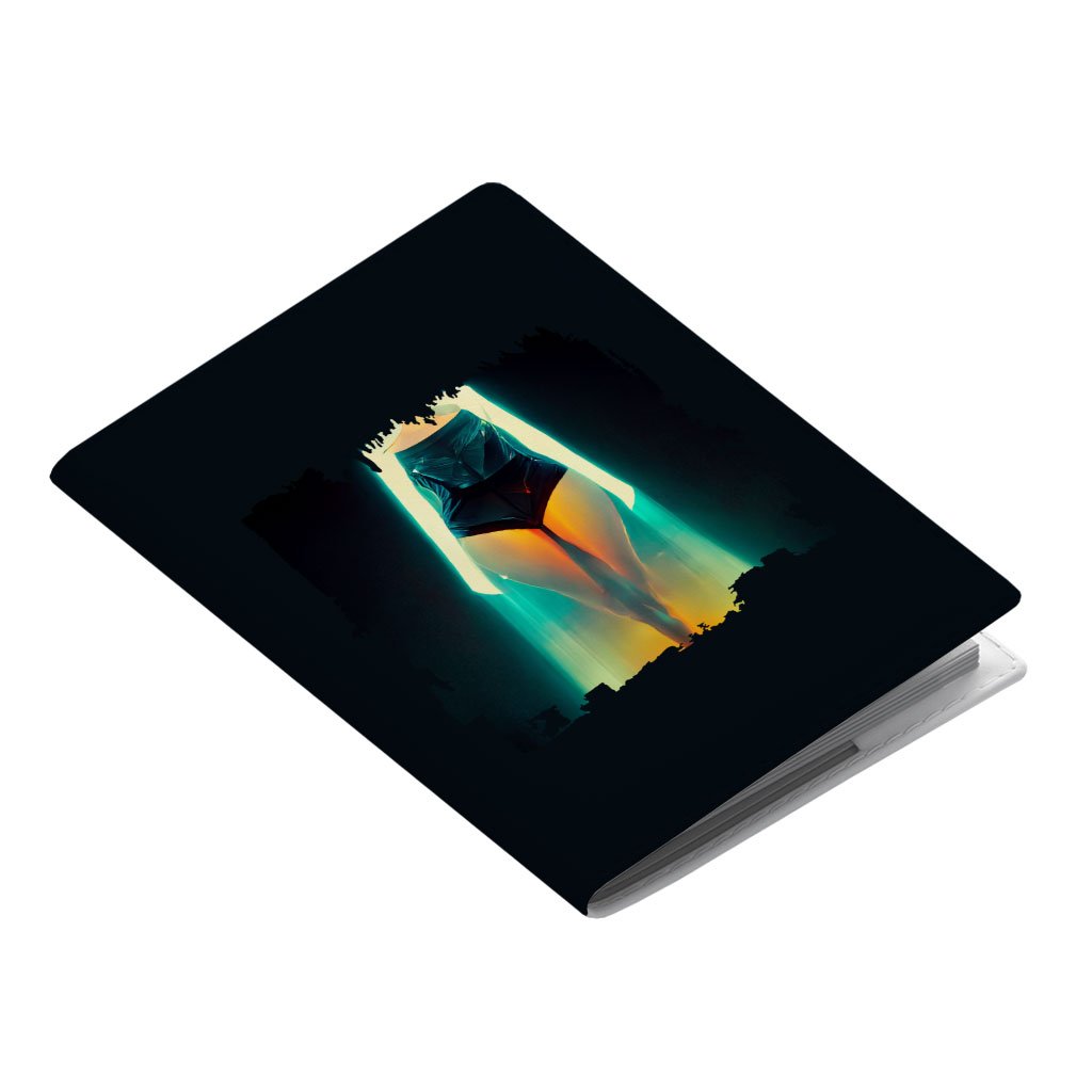 Neon Cyberpunk Woman Passport Cover – Cool Passport Cover | Shopamericaio