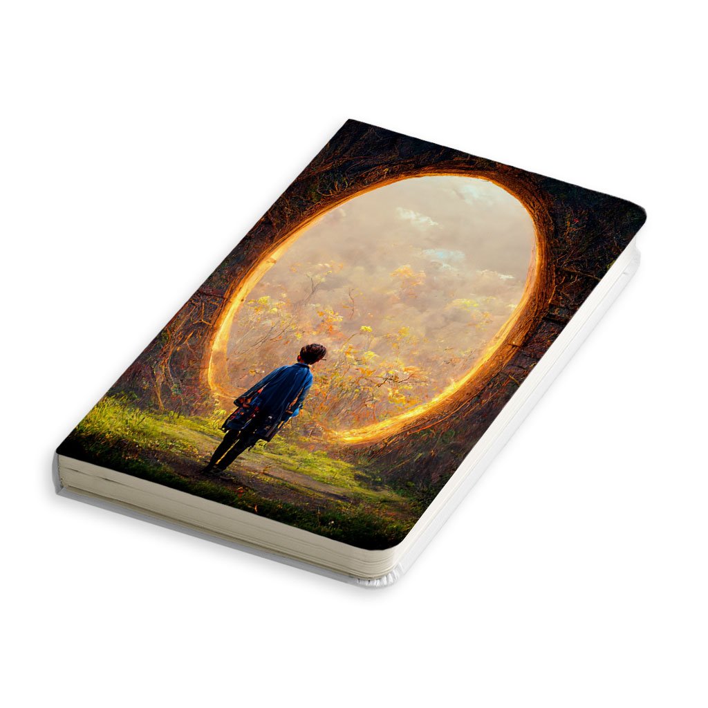 Anime Fantasy Land Art Journal – Fantasy World Notebook – Magical Forest Journal