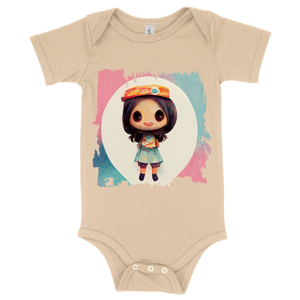 Kawaii Baby Girl Baby Jersey Onesie – Piece | Dino Baby Bibs | Shopamericaio