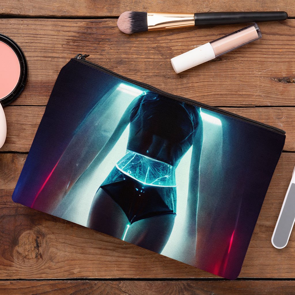Woman Body Silhouette Art Makeup Bag – Silhouette Cosmetic Bag | Shopamericaio