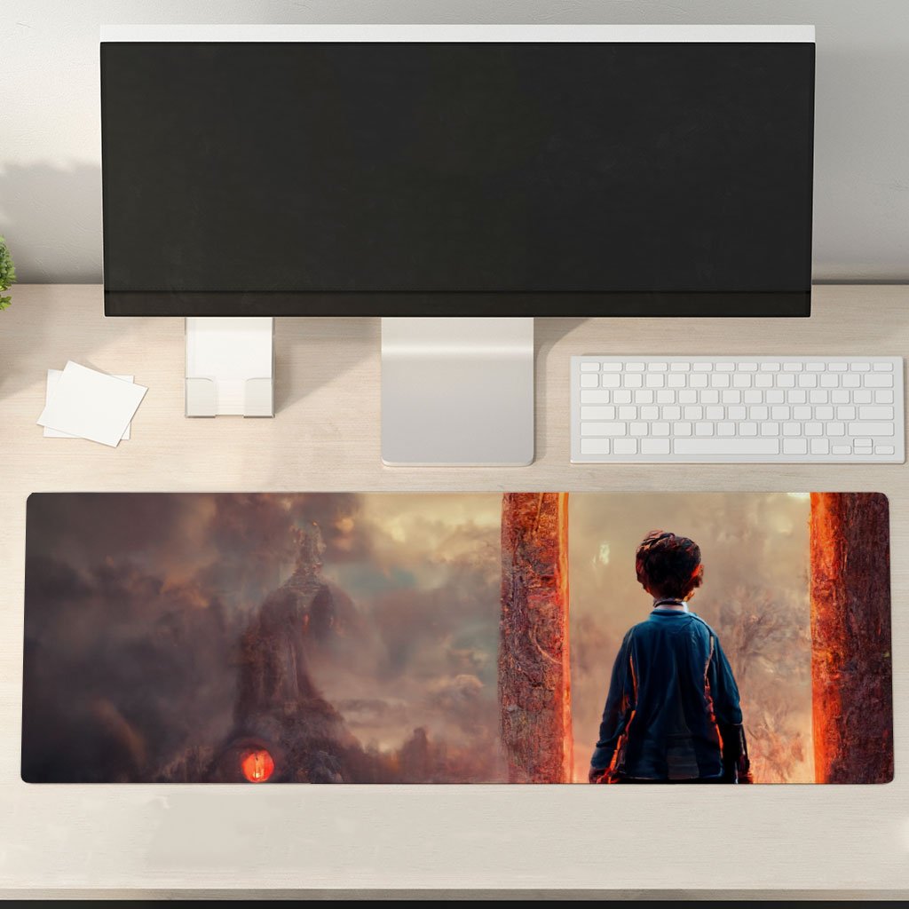 Magical World Fantasy Art Desk Mat – Portal Desk Pad | Shopamericaio