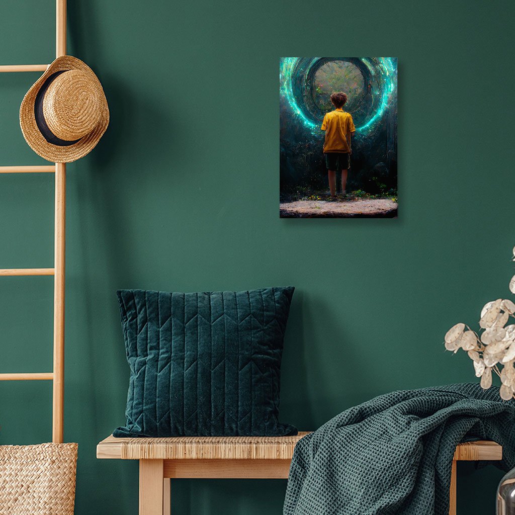 Fantastic World Art Wall Picture – Fantasy Stretched Canvas – Magic Wall Art