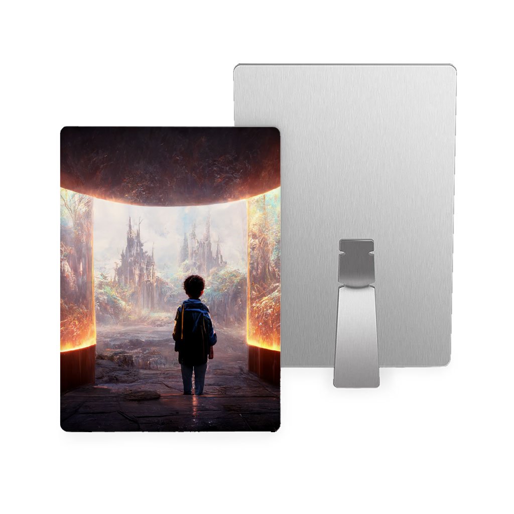Fantasy World Concept Art Metal Photo Prints – Portal Decor Picture