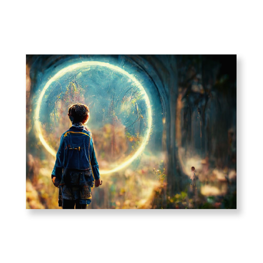 Fantasy World Art Wall Picture – Magic Stretched Canvas – Nature Wall Art