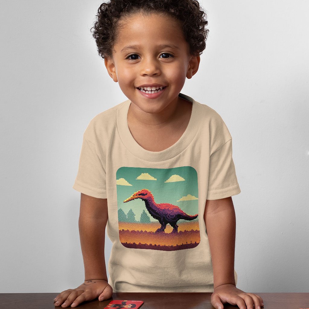 Cute Dinosaur Toddler T-Shirt – Dino Kids’ T | Kawaii Baby Girl Puzzles