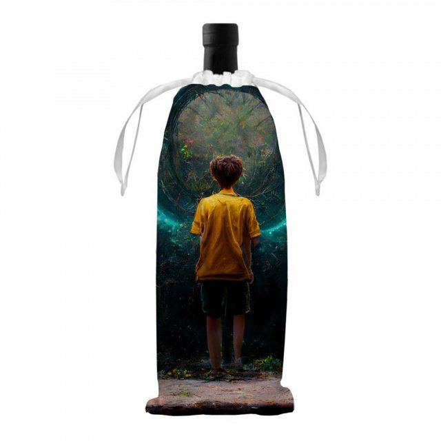 Fantastic World Art Wine Tote Bag - Magic | Fantasy Land Art Wine Tote Bag