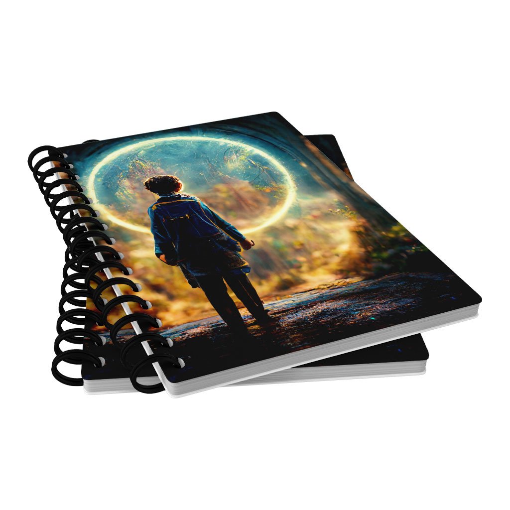 Fantasy World Art Spiral Notebook – Magic Notebook – Nature Notebook