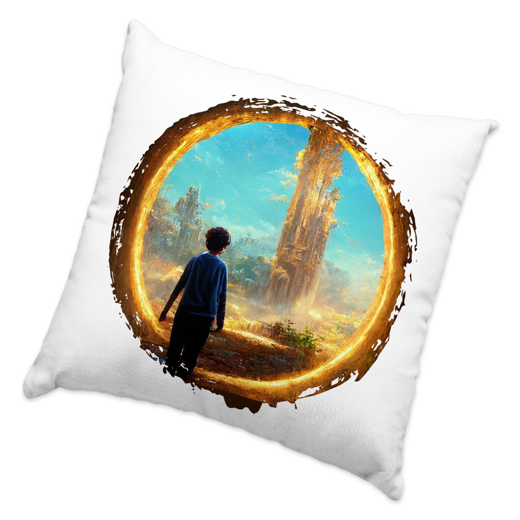 Mystical Fantasy World Art Square Pillow Cases – Landscape Pillow Covers