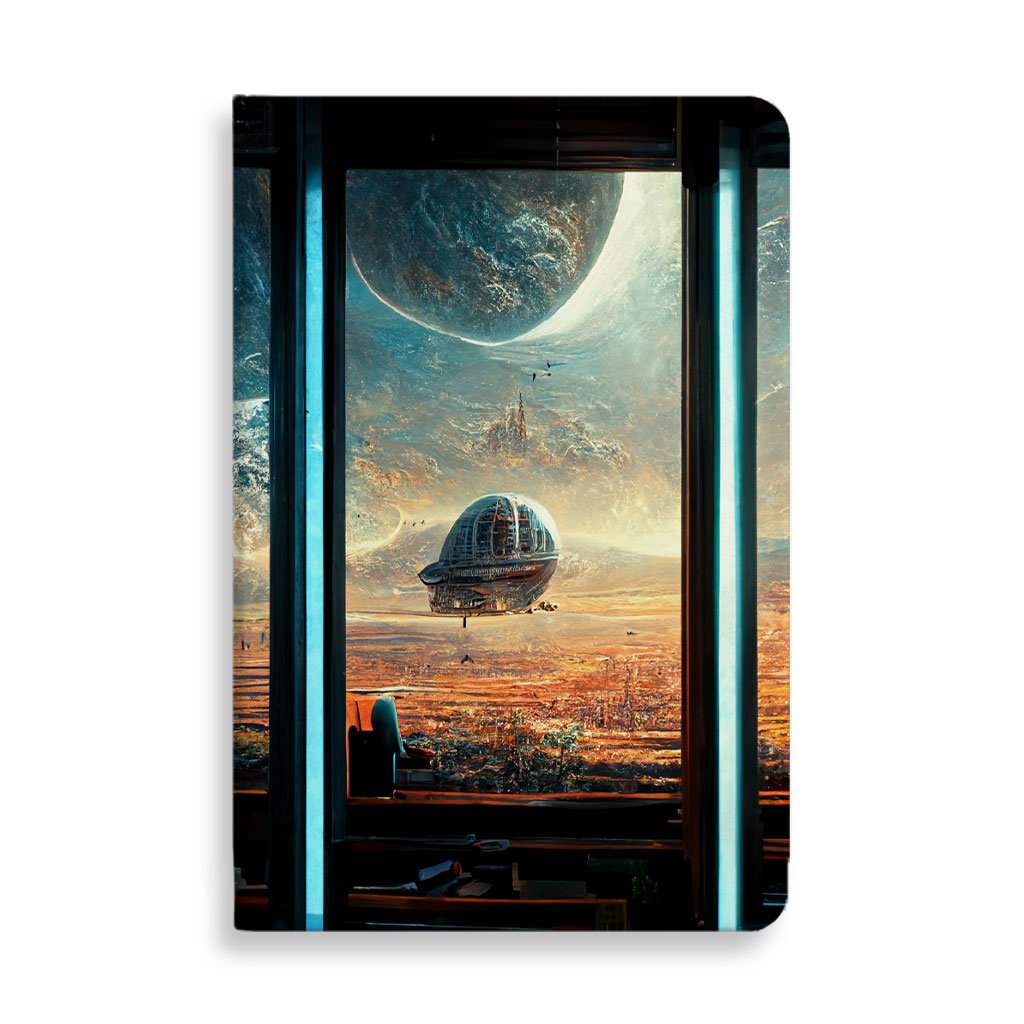 Future City Art Journal – Printed Notebook – Cool Journal | Shopamericaio
