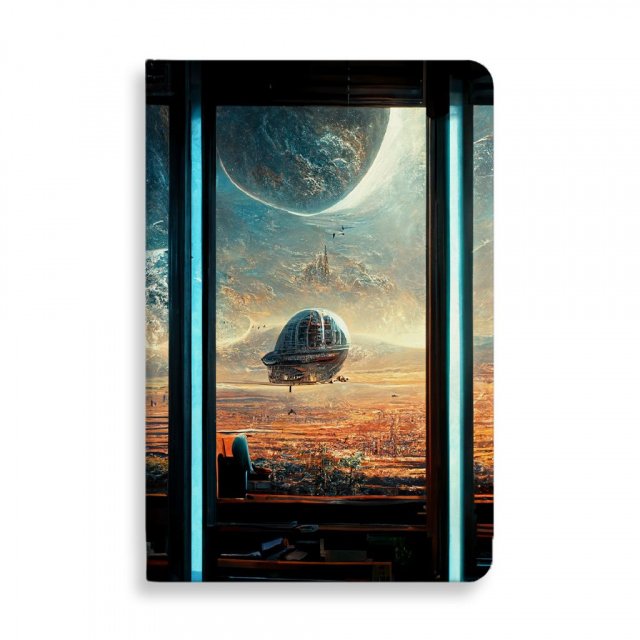 Future City Art Journal – Printed Notebook – Cool Journal | Shopamericaio