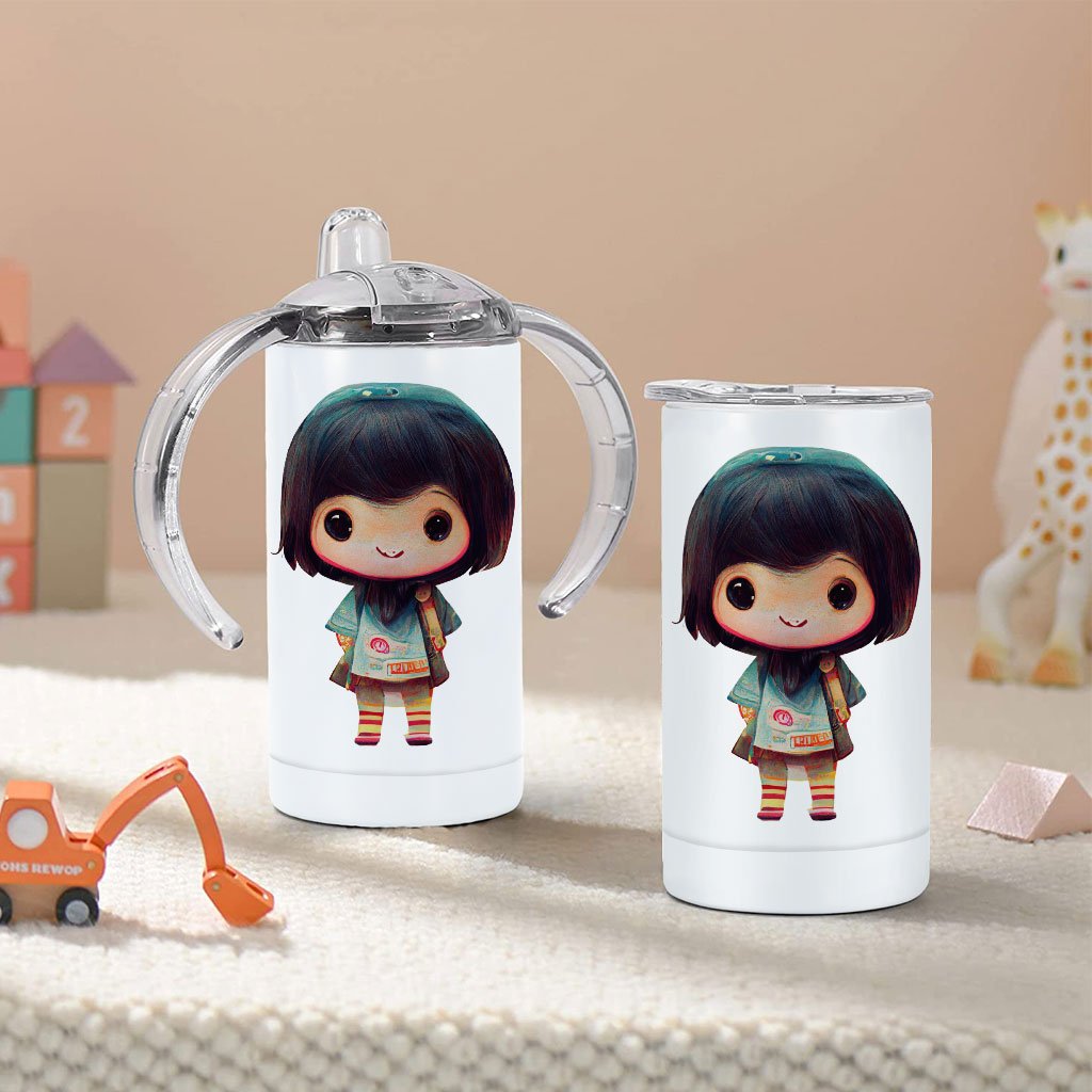 Kawaii Anime Sippy Cup – Japanese Baby Sippy Cup – Printed Sippy Cup