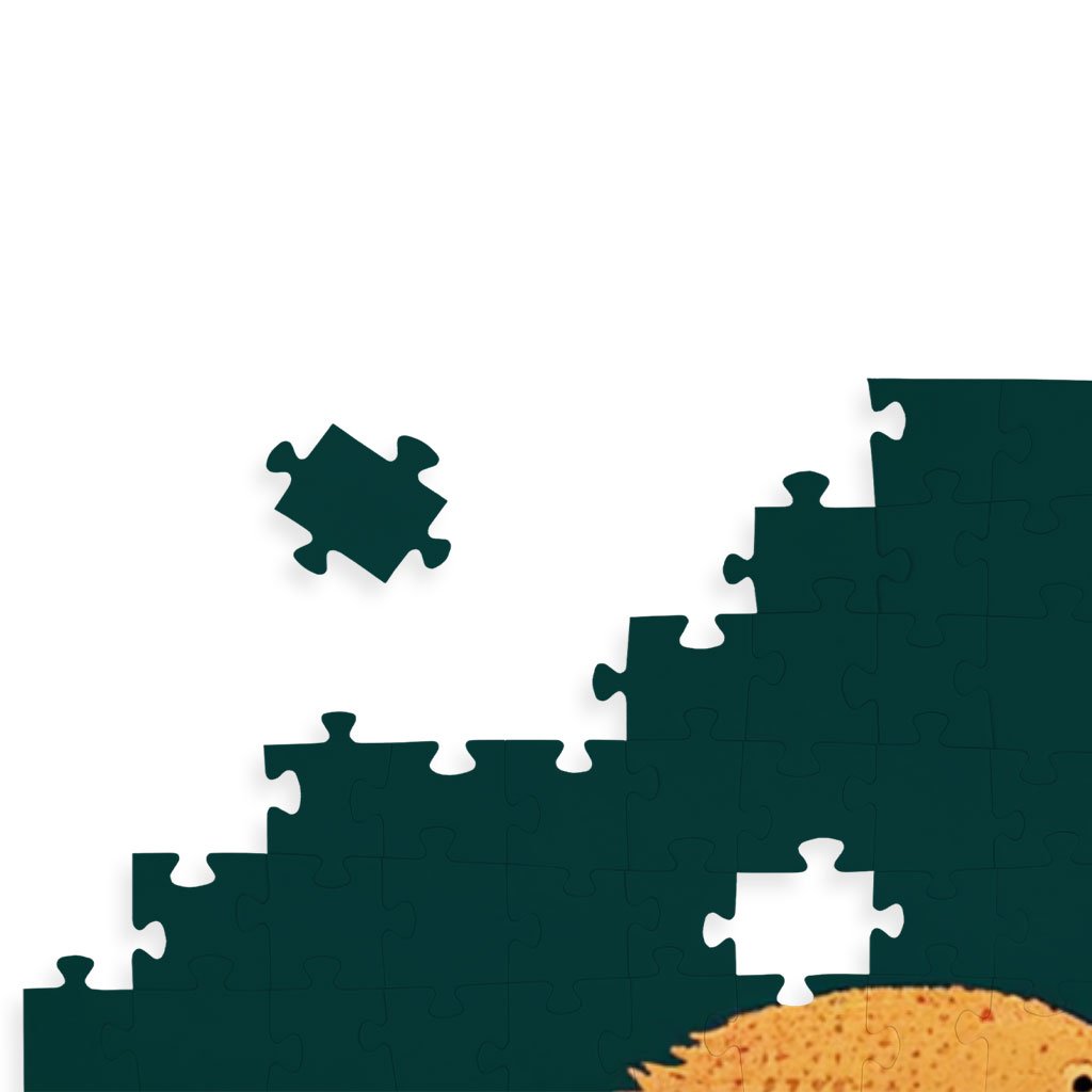 Dinosaurs Puzzles – 8 Bit Jigsaw Puzzle | Anime Girl Smiling Toddler T-Shirt