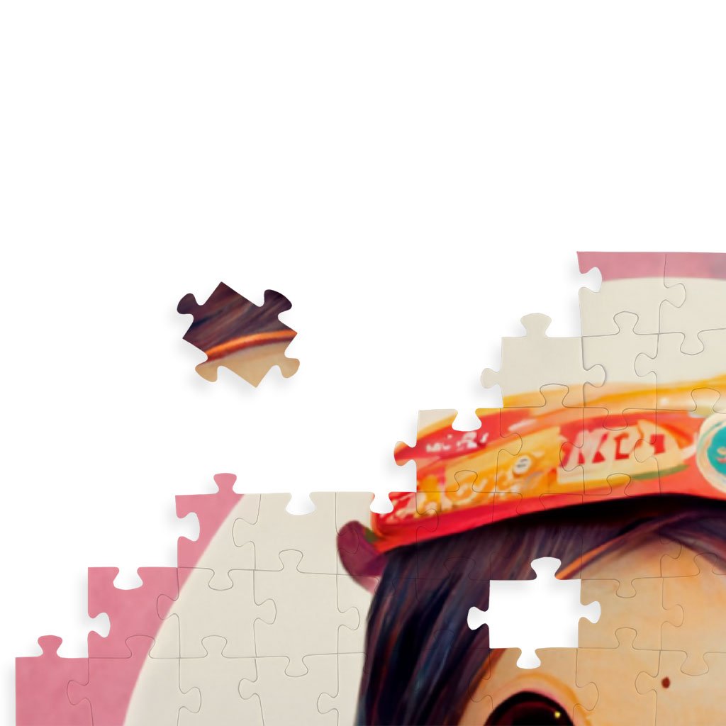 Kawaii Baby Girl Puzzles – Anime Style Jigsaw Puzzle – Graphic Puzzles
