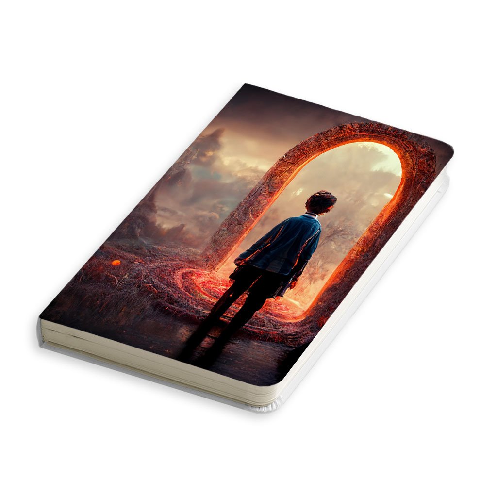Magical World Fantasy Art Journal – Portal Notebook – Magical Forest Journal